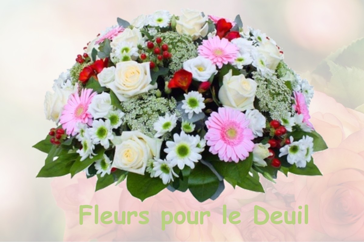 fleurs deuil SAINT-AUBIN-LE-CLOUD